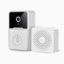Ver imagem 1 de Campainha c/ Câmera Wifi S Fio Inteligente Interfone C Áudio