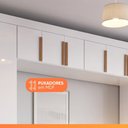 Ver imagem 5 de Guarda Roupas Modulado Closet Quarto Completo 9 Portas com Espaço para Cama Queen 1,58m Madrid