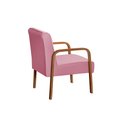 Ver imagem 4 de Kit 4 Poltronas Anita Conjunto Cadeiras Moderna Braço Madeira