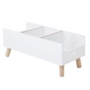 Ver imagem 4 de Porta Livros Revisteiro Infantil De Chão c/ pé palito - Montessori - 80cm