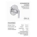 Ver imagem 4 de Acabamento Monocomando Chuveiro Beta 4993.c109 Cromado Deca