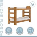 Ver imagem 6 de Quarto Infantil/juvenil com Beliche Flórida e Guarda Roupa 6 Portas 4 Gavetas Flórida 100% Mdf