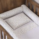 Ver imagem 2 de Jogo de Lençol para Berço Americano 100% Algodão 3 Peças - Triangles Dona Zeze Moderninhos Baby