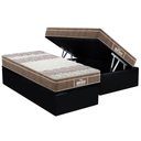 Ver imagem 1 de Cama Box Baú Solteiro: Colchão Espuma D33 Probel / EP Guarda Costas PróIntense Plus + Base CRC