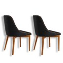 Ver imagem 3 de Kit 2 Cadeiras em Madeira Maciça Jazz