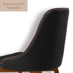 Kit 2 Cadeiras em Madeira Maciça Jazz - 5