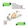 Porta Shampoo com Adesivo sem Furar Parede Branco F.elg - 7
