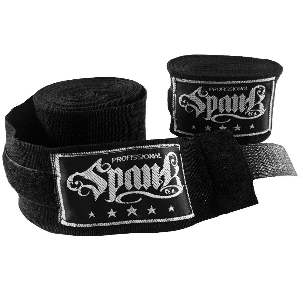 Kit Boxe Kickboxing Spank Luva Bandagem Bucal Bolsa - 12oz - 15