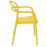 Cadeira Tramontina Sissi Amarela Empilhável em Polipropileno e Fibra de Vidro - 8