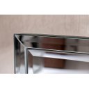 Ver imagem 2 de Mesa de Cabeceira Espelhada com Bisotê - Tamanho Regular - Mobília Express