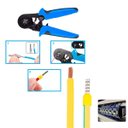 Ver imagem 4 de Alicate Crimpagem Terminal Fio 0,25mm² a 10mm² Crimpar Pino Tubular Ilhós