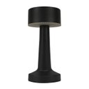 Ver imagem 1 de Luminária de Mesa Halter Preta Led 2w 3 Cores Touch sem Fio Recarregável Dimerizável