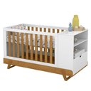 Ver imagem 2 de Berço Multifuncional Bkids Branco Freijó Eco Wood com Colchão Gazin - Matic