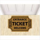 Ver imagem 1 de TAPETE TICKET FORMATO MEDIDA PORTA OURO