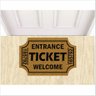 TAPETE TICKET FORMATO MEDIDA PORTA OURO - 1