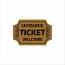 Ver imagem 2 de TAPETE TICKET FORMATO MEDIDA PORTA OURO