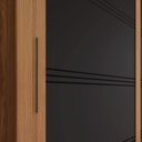 Ver imagem 6 de Guarda-roupa 2 Portas Deslizantes 4 Gavetas com Espelho Medelín