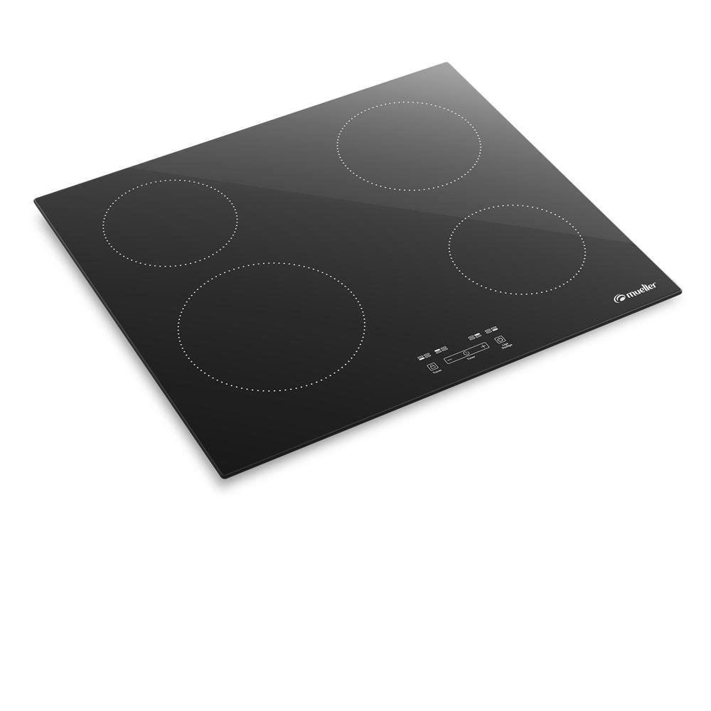 Cooktop Mueller 4 Bocas Indução com Turbo Painel Touch 220V