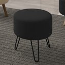 Ver imagem 7 de Puff Puf Para Sala Pes Metal Small Veludo SL 944 Peer