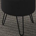 Ver imagem 6 de Puff Puf Para Sala Pes Metal Small Veludo SL 944 Peer