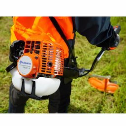 Roçadeira a Gasolina Husqvarna 143r-ii 41,5cc 2,01cv Cinto Faca Carretel - 6