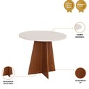 Ver imagem 2 de Mesa Redonda Paraty 90 Cm de Diâmetro Mdf