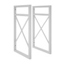 Ver imagem 1 de 2 Suporte Nicho Prateleira Industrial Parede 37x20cm Branco