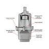 Motobomba Submersa Vibratória Poço Vipo-900 510w 127v - 3