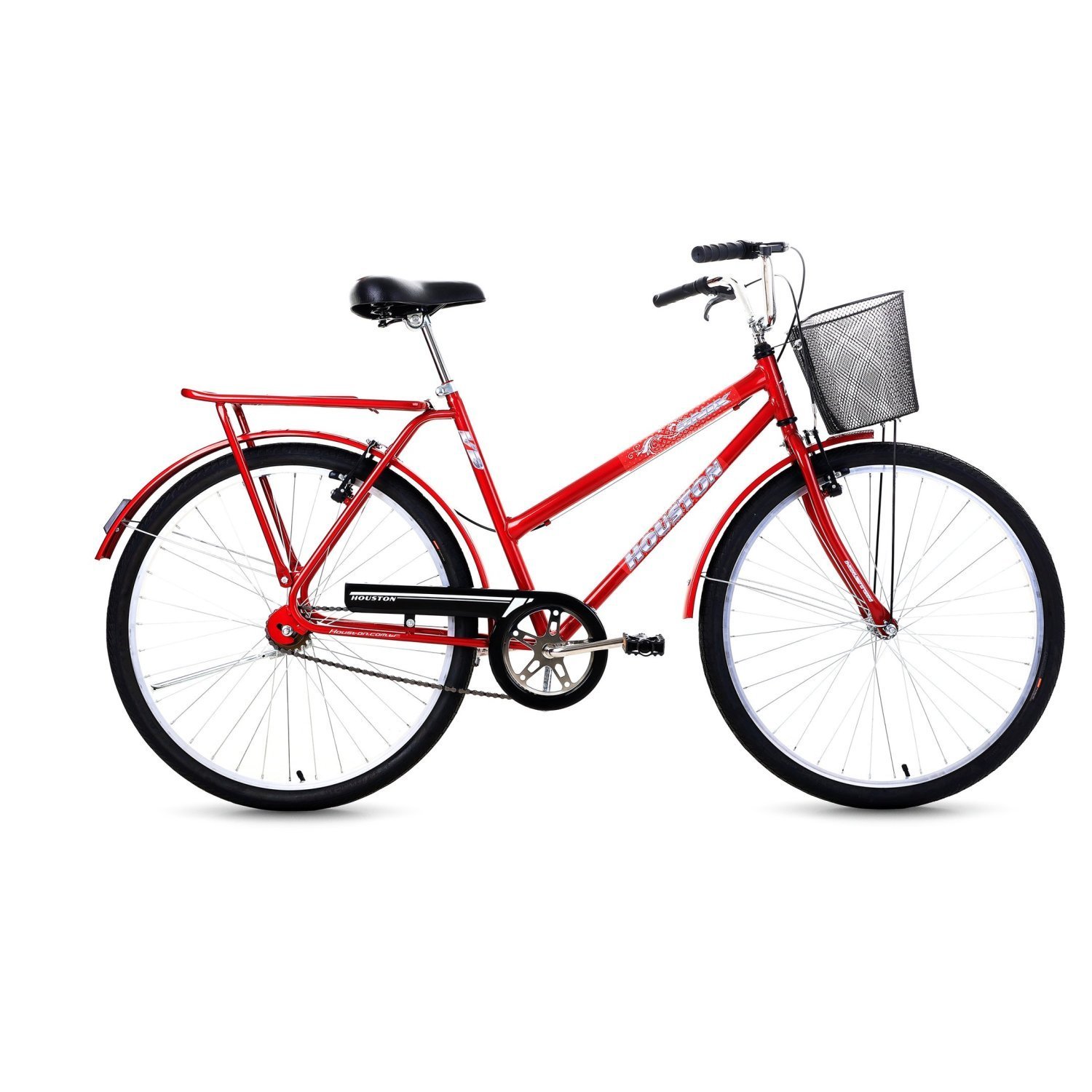 Bicicleta  Aro 26 Onix Cp Aro 26 Com Cesta Houston