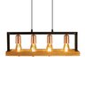 Lustre Pendente Retangular Moderno 62cm - 1