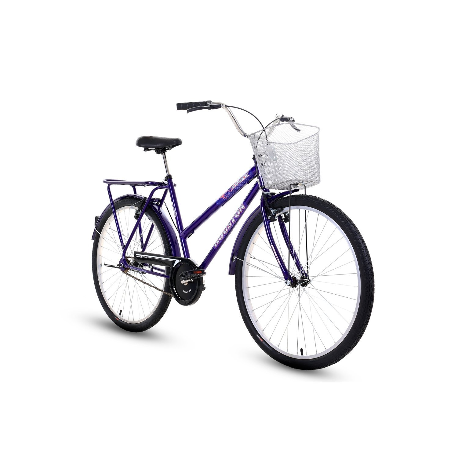 Bicicleta  Aro 26 Onix Cp Aro 26 Com Cesta Houston - 2