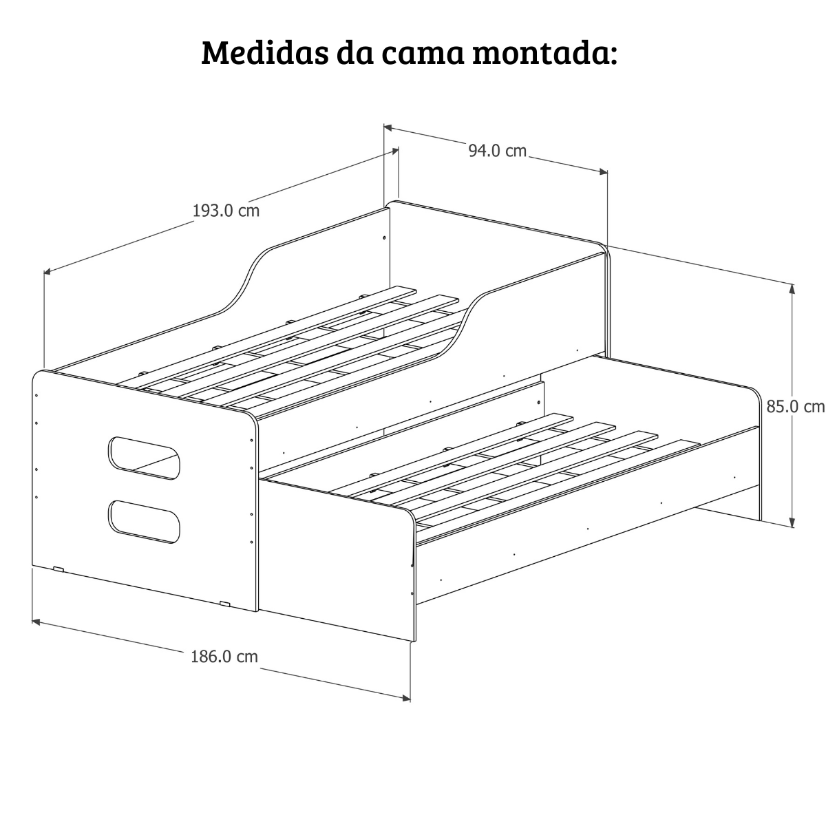 Bicama Solteiro Elis Basoto Brasil:amendoa - 5