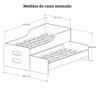 Bicama Solteiro Elis Basoto Brasil:amendoa - 5