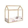 Mini Cama Montessoriana Zoe Infantil com Colchão 150 X 70 Cm - Reller - Branco Fosco/ Madeira Pinus - 3