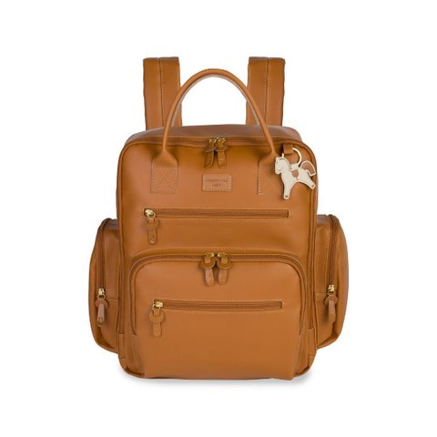 Mochila Urban Cavalinho Lisa - Caramelo
