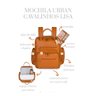 Mochila Urban Cavalinho Lisa - Caramelo - 6