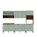 Ver imagem 2 de Armário de Cozinha Genialflex Iluminata Luna Verde Mint