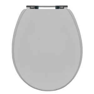 Assento Sanitário Deca 6lpf Oval Ravena, Targa, Izy Cinza Sicmol
