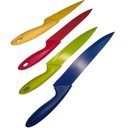 Ver imagem 2 de JOGO DE FACAS INOX CERAMICA COLORS KIT FACA UTENSILIOS MODERNO LUXO COZINHA