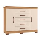 Ver imagem 3 de Comoda Essence 5 Gavetas e 2 Portas 100% em MDF