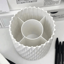 Ver imagem 7 de Organizador Giratório Suporte P/ Pincéis Lápis Acessórios Maquiagem Pgb Organizador Giratório Multiu