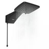 Chuveiro Ducha Eletrônico Quadratta Preto 220v 7700w Zagonel - 3
