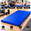 Ver imagem 3 de Colchonete para Exercícios Físicos e Ginástica 90x40x3 cm Azul Royal