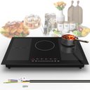 Ver imagem 1 de Vbgk Cooktop de Indução 36 Polegadas, 9000w, 5 Queimadores, Controle Touch