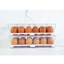 Ver imagem 2 de Kit 4 Organizadores de Geladeira Porta Frutas Legumes Ovos Clear Fresh OU