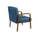 Ver imagem 7 de Conjunto Decorativo Anita Namoradeira + Poltronas Sala, Recepção Azul 330