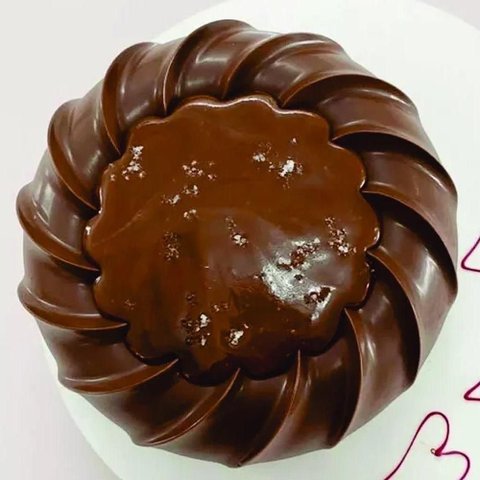 Forma de Silicone para Bolo Pudim e Torta Antiaderente Reutilizável 23cm para Air Fryer Forno