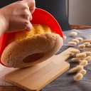 Ver imagem 4 de Forma de Silicone para Bolo Pudim e Torta Antiaderente Reutilizável 23cm para Air Fryer Forno