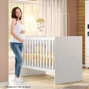 Ver imagem 6 de Quarto de Bebê com Berço com Colchão Life 100% MDF e Cômoda de Bebê 100% MDF 1 Porta 4 Gavetas Life Branco