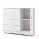 Ver imagem 6 de Quarto de Bebê com Berço com Colchão Life 100% MDF e Cômoda de Bebê 100% MDF 1 Porta 4 Gavetas Life